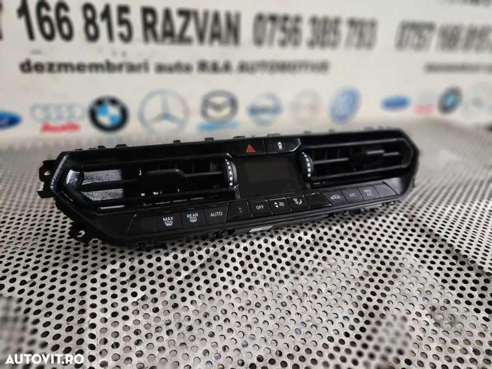 Panou Modul Control Clima Climatronic Grile Ventilatie Bord Bmw Seria 1 F40 F41 Volan Stanga Cod 4A - 4