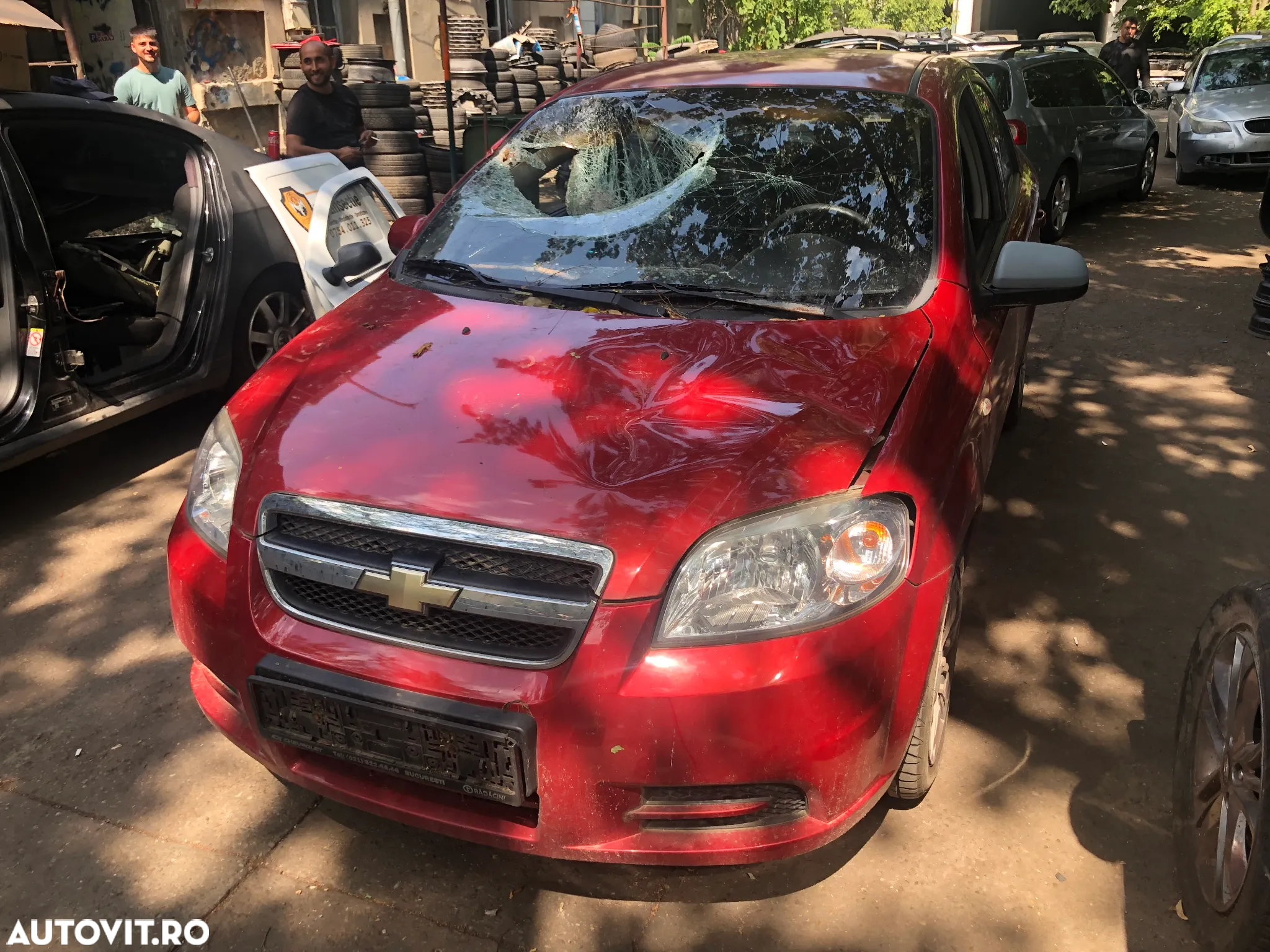 Dezmembrez Chevrolet Aveo 1.4 benzina visiniu 2007 - 6