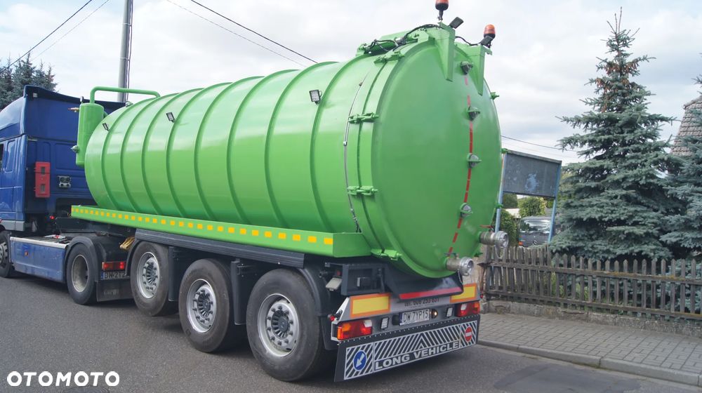 naczepa asenizacyjna ze zbiornikiem cysterna beczka zabudowa asenizacyjna - 23
