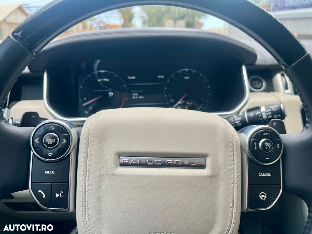 Land Rover Range Rover 5.0 I S/C Autobiography Black - 7