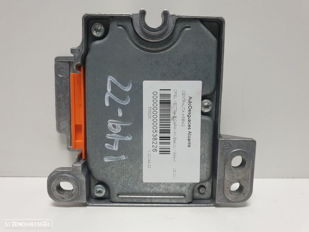 CENTRALINA AIRBAG OPEL VECTRA B BREAK FAMILIAR 2000 - 3