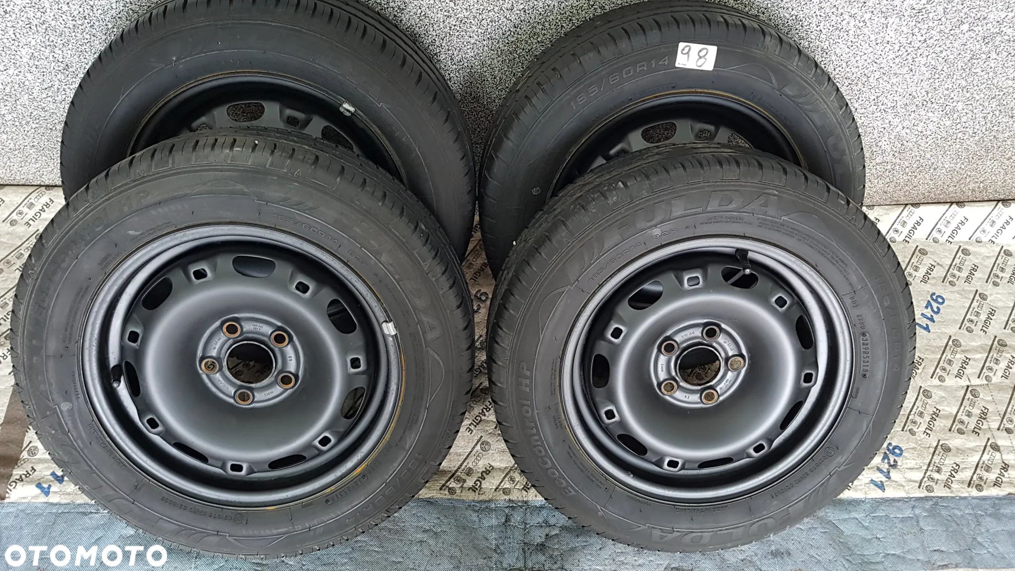 KOŁA WV POLO SEAT IBIZA SKODA FABIA  5X100  185/60R14 6,5JX14 ET43 - 1