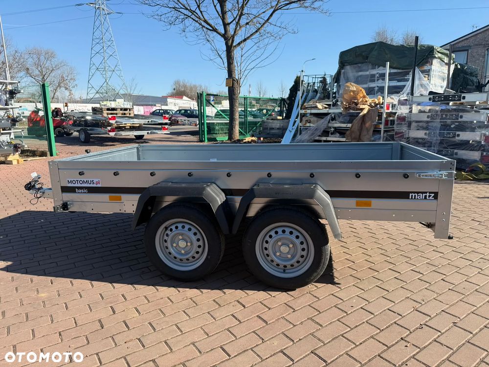 Martz Przyczepa Martz Basic 264/2 264x126x32cm 2 oś dwuosiowa Kraków MOTOMUS - 4