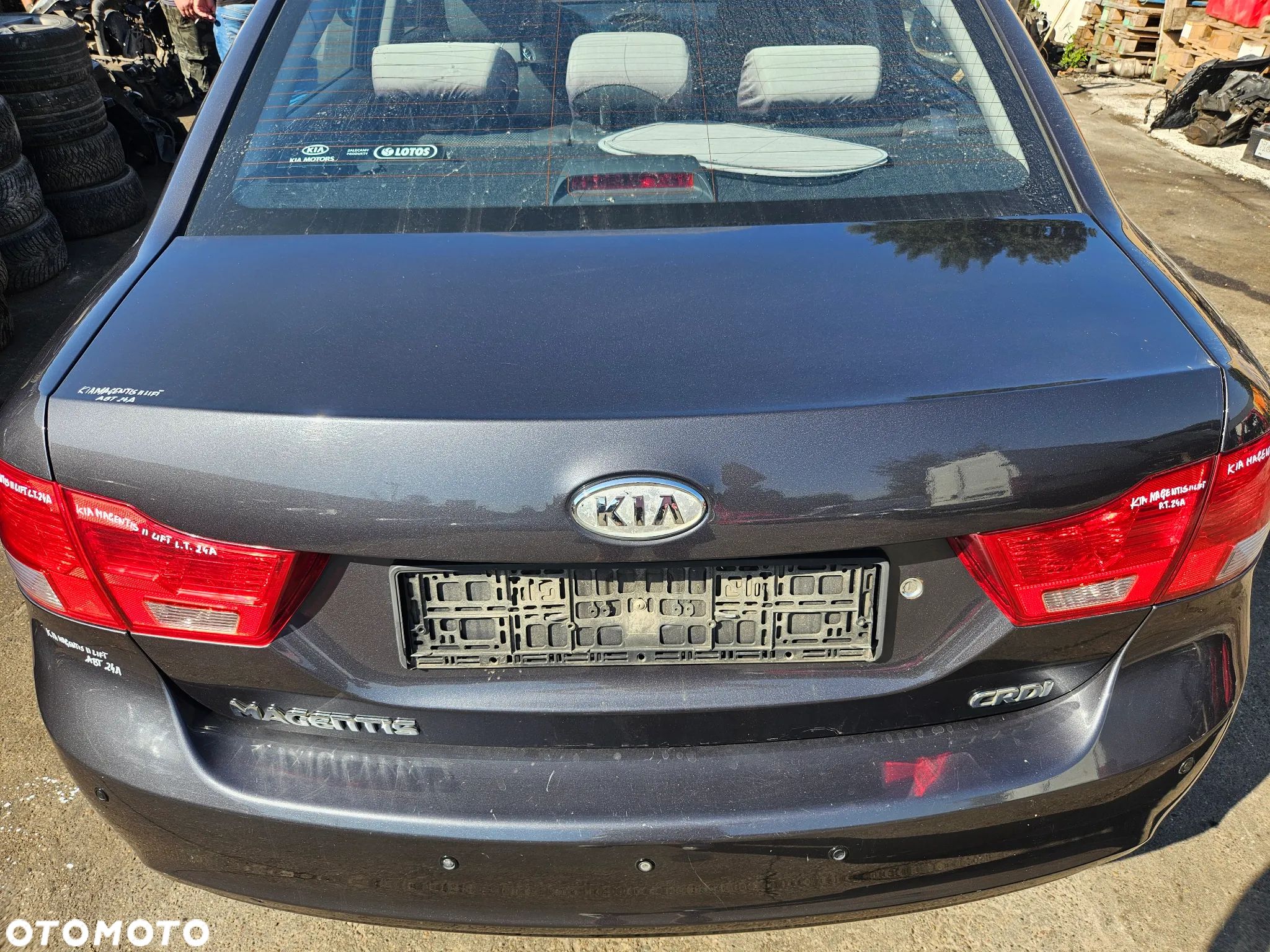 KIA MAGENTIS II LIFT KLAPA BAGAŻNIKA ABT SEDAN - 1