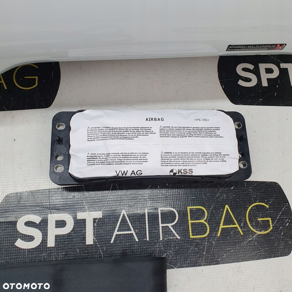 SKODA CITIGO DESKA ROZDZIELCZA KONSOLA KOKPIT PULPIT PODUSZKI AIRBAG AIR BAG PASY KIT SET - 8