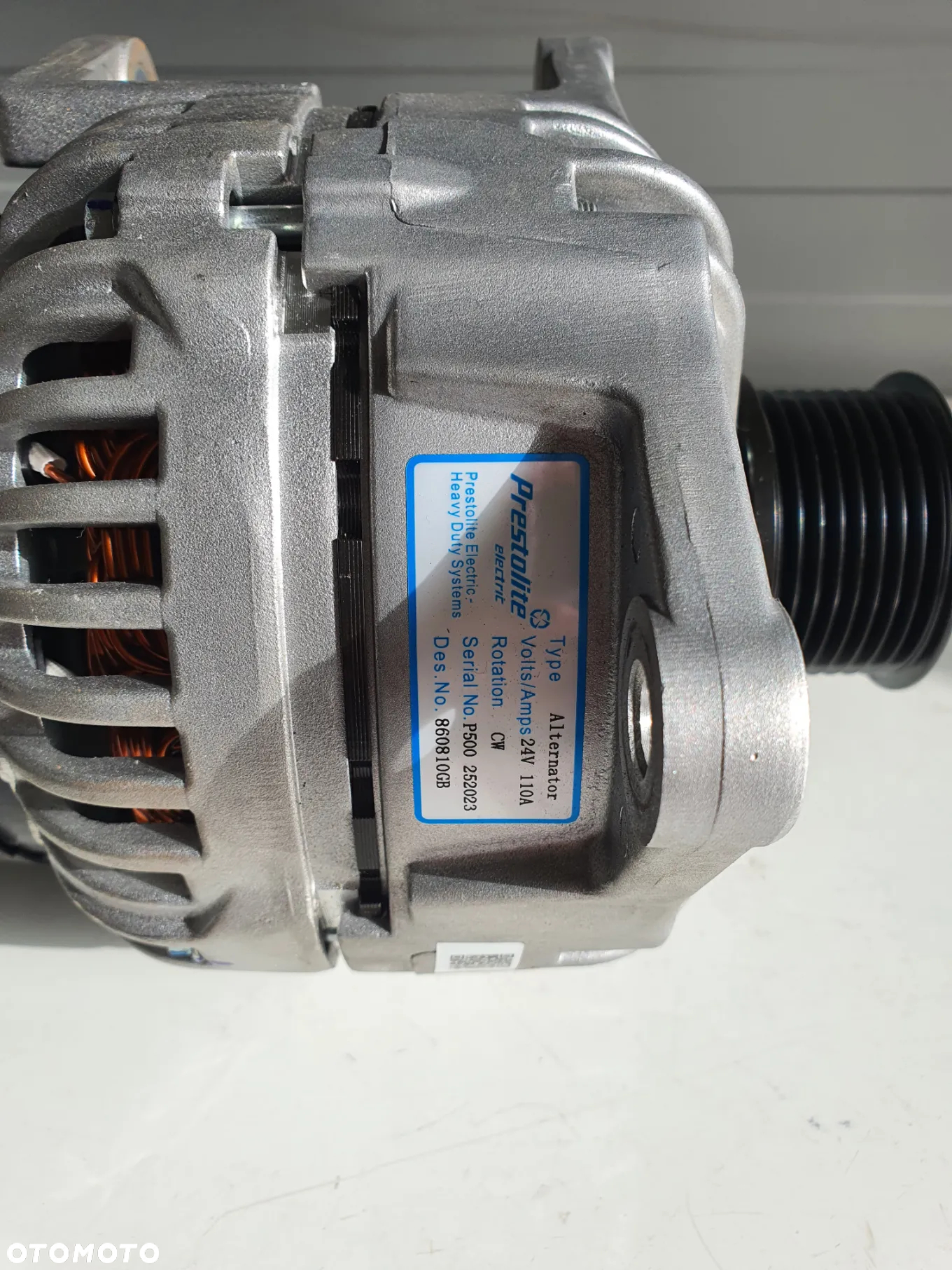 Alternator PRESTOLITE ELECTRIC 860810GB, 24 V, 110 A, Iveco, Cummins, Optare - 20