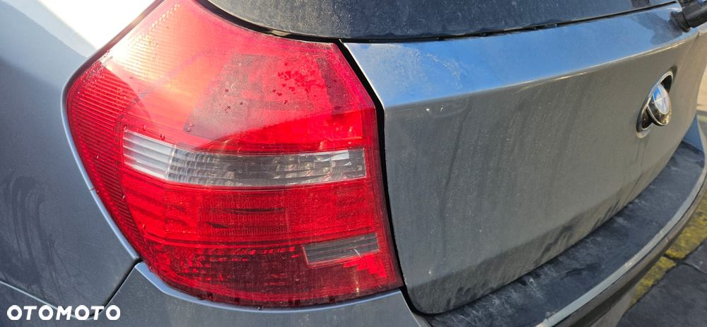BMW E87 07 - 11 LIFT 118D N47D20A - ZDERZAK TYL TYLNI A18/7 - 12
