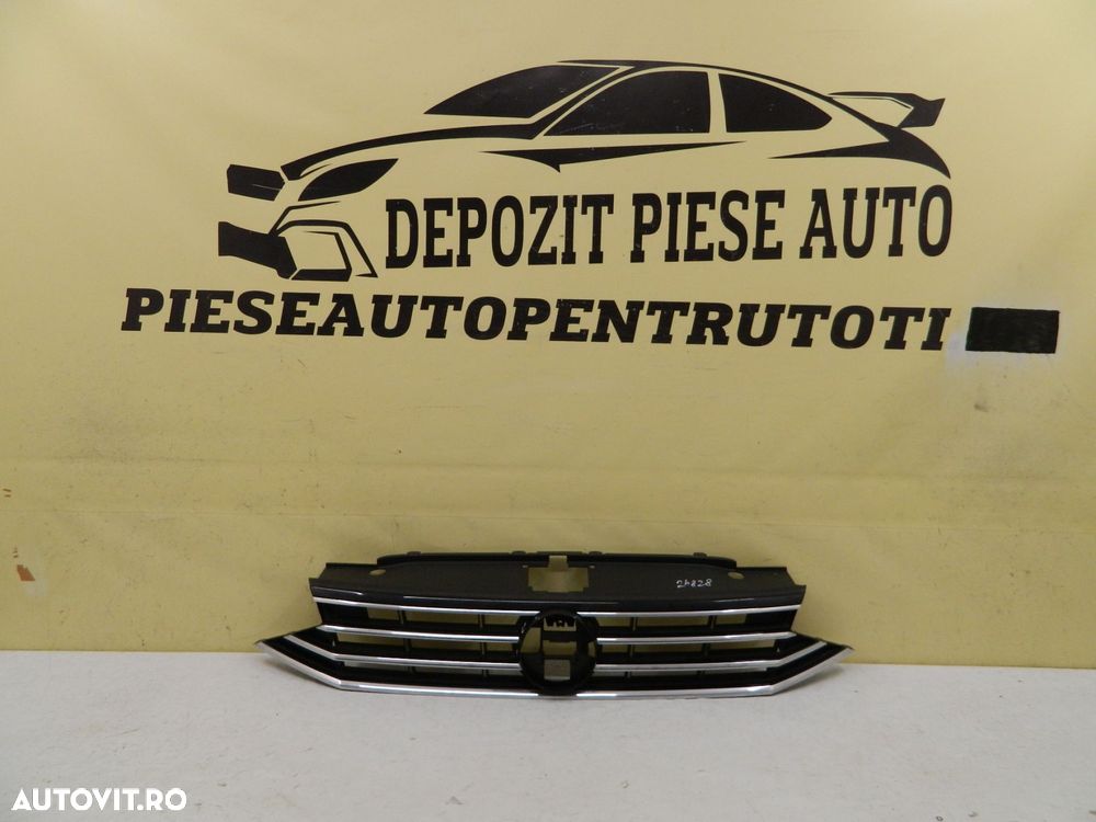 Grila radiator VW Passat B8 facelift, 2019, 2020, 2021, 2022, cod origine 3G0853653K. - 1