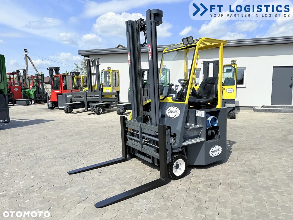 Combilift WÓZEK CZTEROKIERUNKOWY - WIELOKIERUNKOWY | COMBILIFT CB3000 | GAS | DUPLEX 4000MM | POZYCJONER WIDEŁ | PRZESUW WIDEŁ | NOWE OPONY | PO SERWISIE | STAN IDEALNY | Szeroka oferta wózków czterokierunkowych i bocznych, dopasowanych do różnorodnych potrzeb i zastosowań - 3
