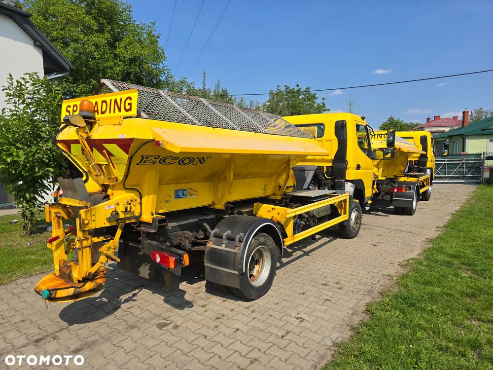 Mitsubishi Canter 6c18 4x4 Hydraulika Fuso piaskarka solarka - 21