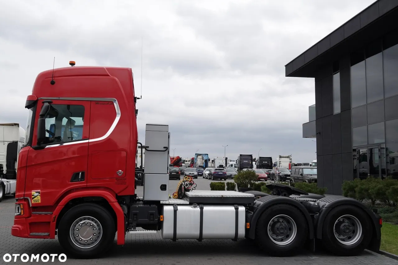 Scania R 580 / V8 / 6x4 / DMC: 150.000 KG / KLIMA POSTOJOWA / 3 OSIOWY CIĄGNIK SIODŁOWY - 5