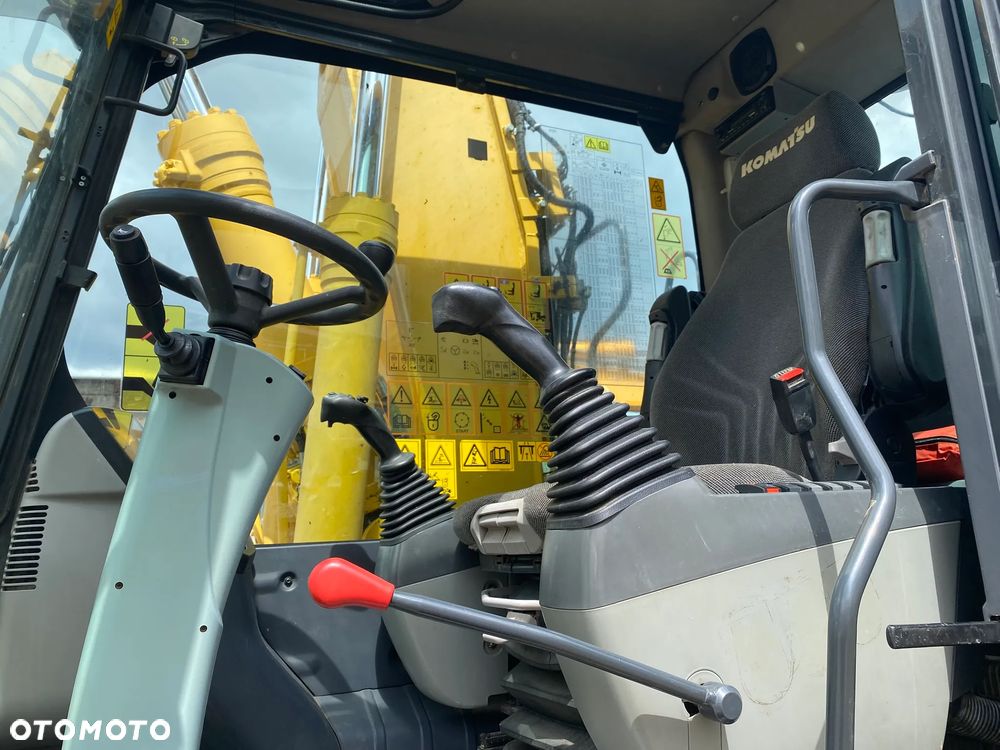 Komatsu PW160-10, 2017 ROK, PODPORY + PŁUG, DŁUŻSZY ZASIĘG, - 6