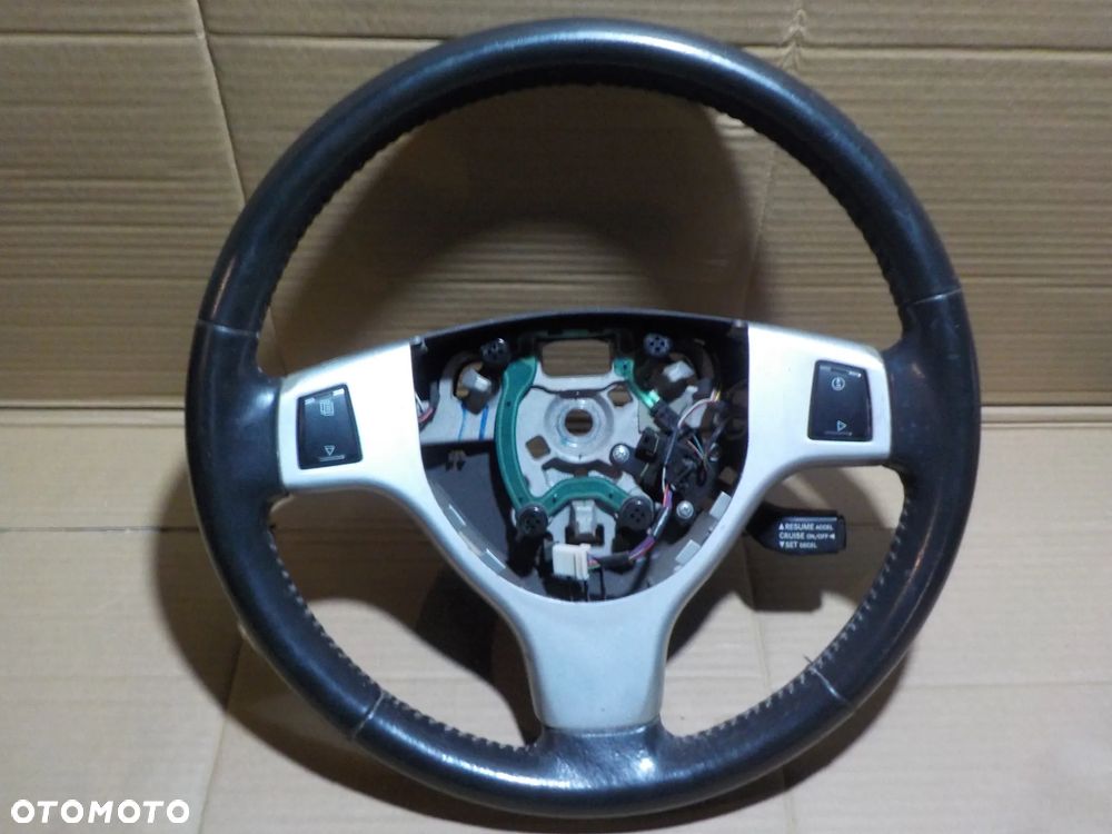 CHRYSLER GRAND VOYAGER V KIEROWNICA CZARNA SKÓRA MULTIFUNKCJA - 1