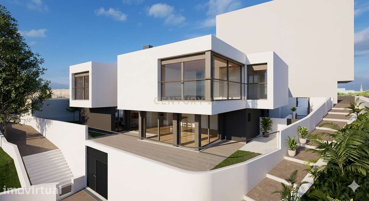 Moradia T4 Nova com Suítes, Garagem e Acabamentos à Escolha - Grande imagem: 3/26