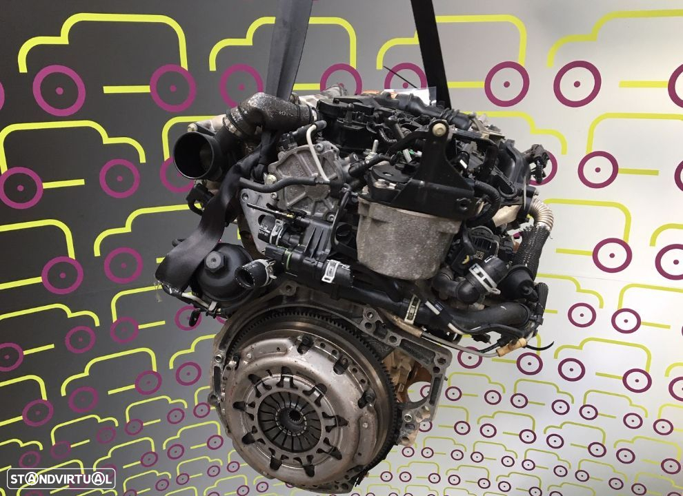 Motor Ford Fiesta 1.6 TDCi 95Cv de 2008 - Ref : TZJA	- NO20094 - 2