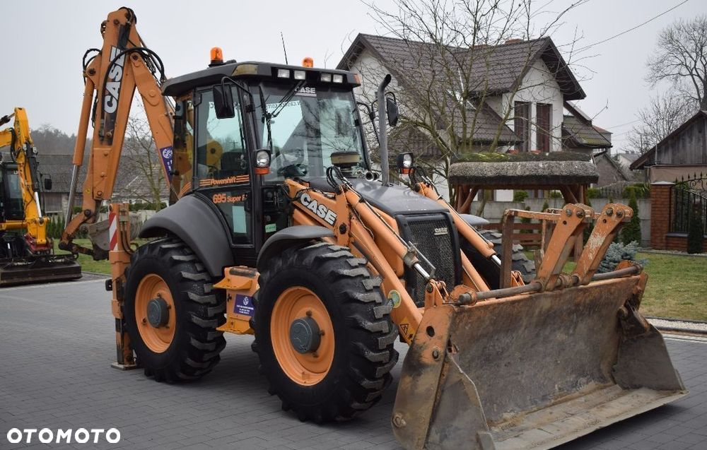 Case 695 SR ladowarka kolowa 2008 roku lopata przednia 4x4 - 2