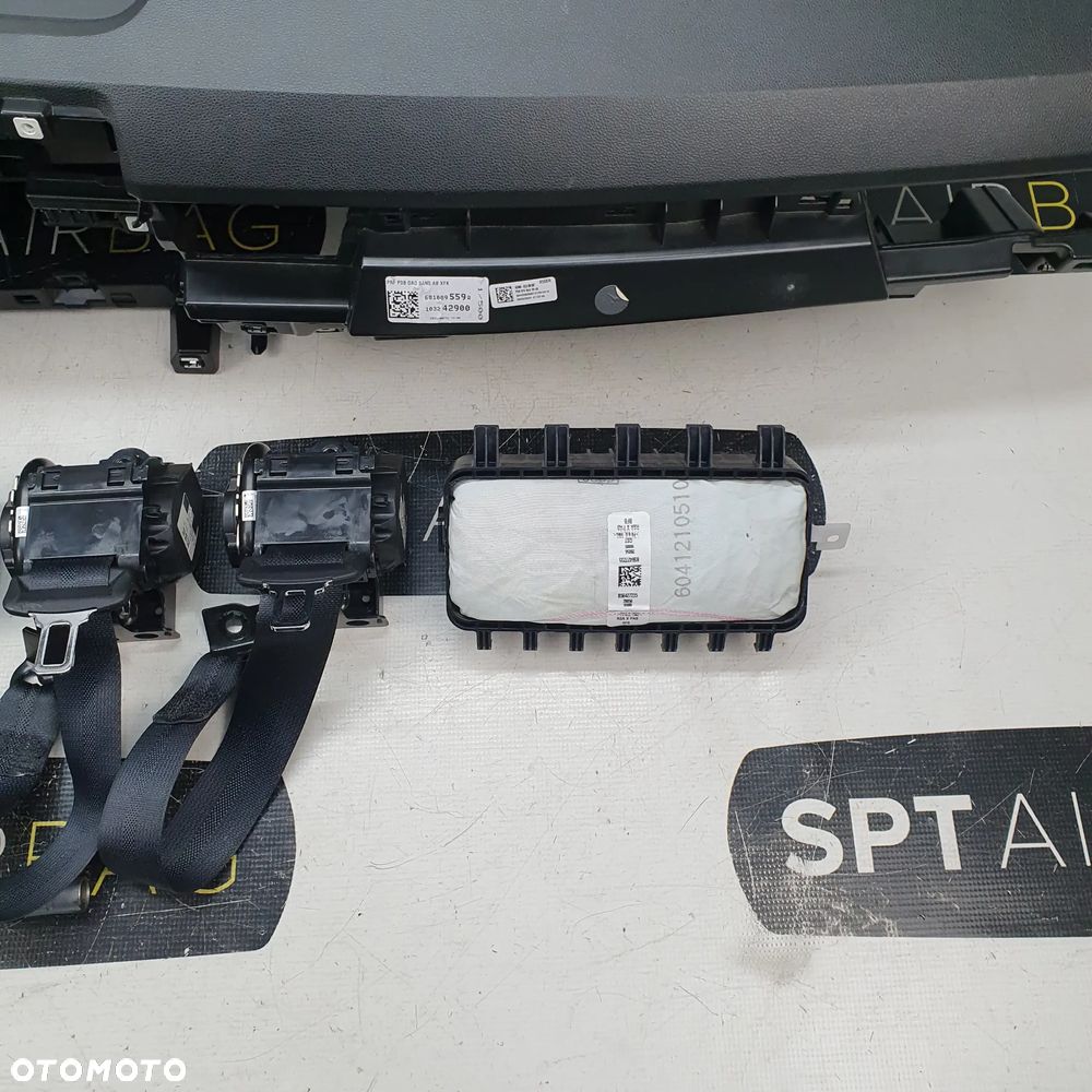 RENAULT KANGOO 3 III DESKA ROZDZIELCZA KONSOLA KOKPIT PULPIT PODUSZKI AIRBAG AIR BAG PASY KIT SET - 8