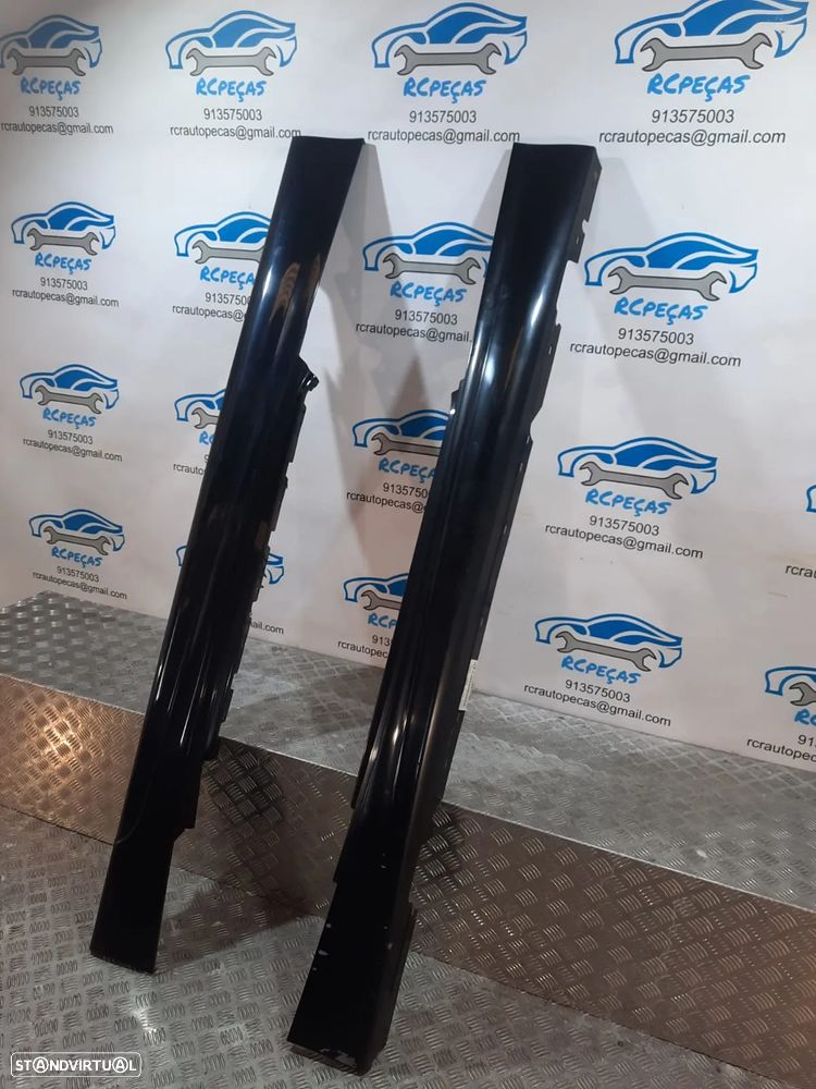 EMBALADEIRA EMBALADEIRAS ESQUERDA DIREITA BMW SERIE 1 E82 COUPE PACK M E81 E88 CABRIO SAIA SAIAS LATERAL LATERAIS - 2