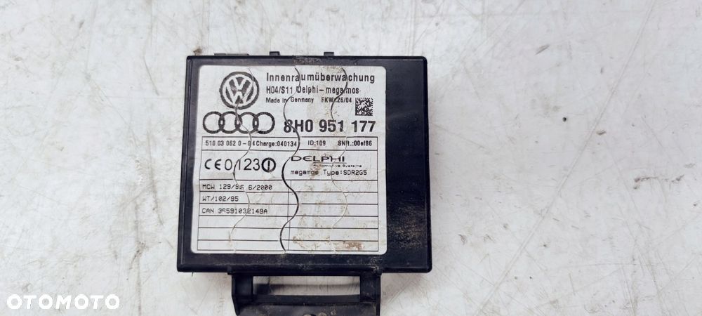 MODUŁ CZUJNIK RUCHU AUDI A4 B6 B7 CABRIO 8H0951177 - 2