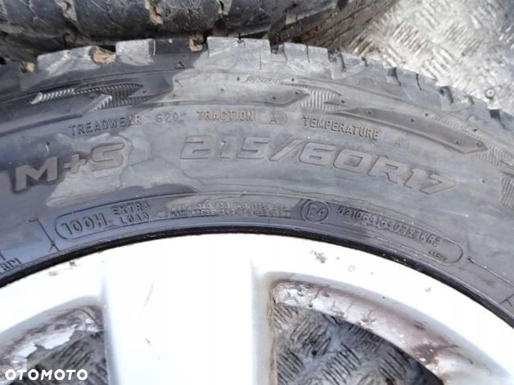 alufelgi z oponami kpl. nissan x-trail t31 17" 5x114.3 et 45 - 13