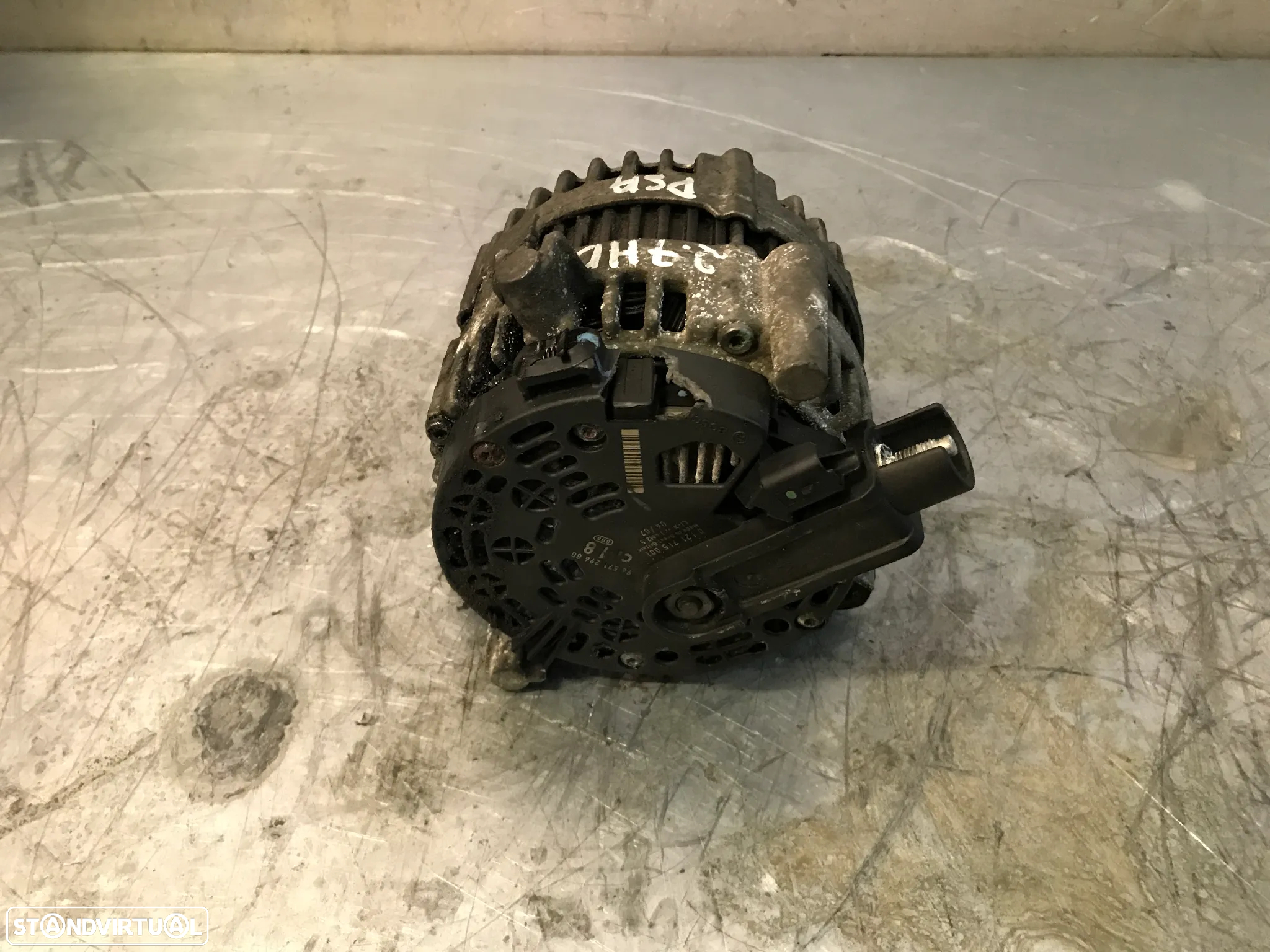 ALTERNADOR PEUGEOT 407 607  CITROEN C5 C6 2.7HDI 9657129680 0121715001 - 2