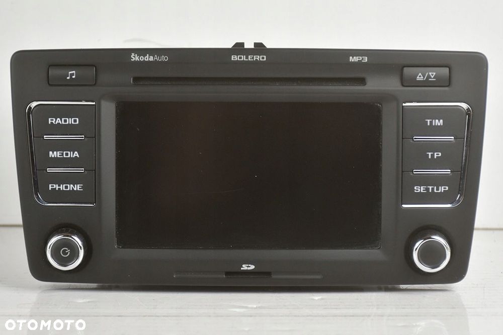 radio cd * skoda octavia ii 2 1z0035156m bolero - 2