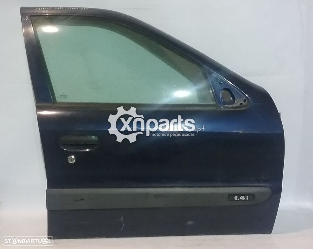 Porta Frente Dto CITROЁN XSARA Carro 5 Portas 1995 - 2003 Azul Usado - 1