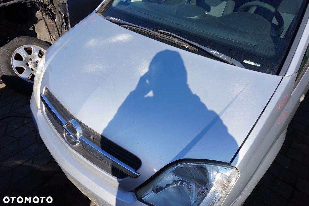 MASKA ZDERZAK BŁOTNIKI LAMPY MERIVA A Z157  OPEL 2003-2005 SREBRNY PRZÓD KOMPLETNY - 4