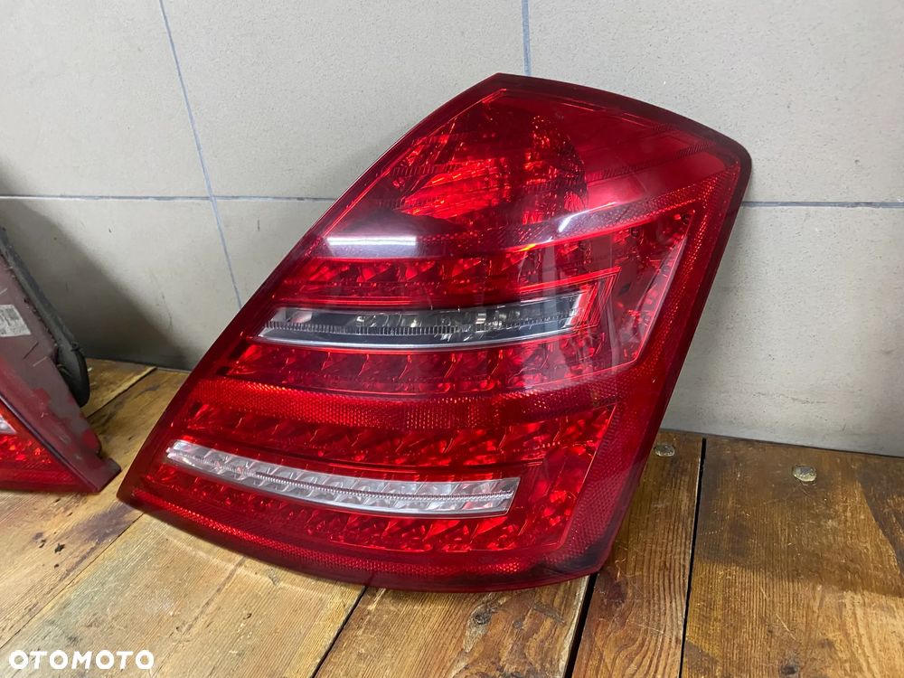 MERCEDES 221 lift lampa tylna lewa prawa led 2 szt - 3
