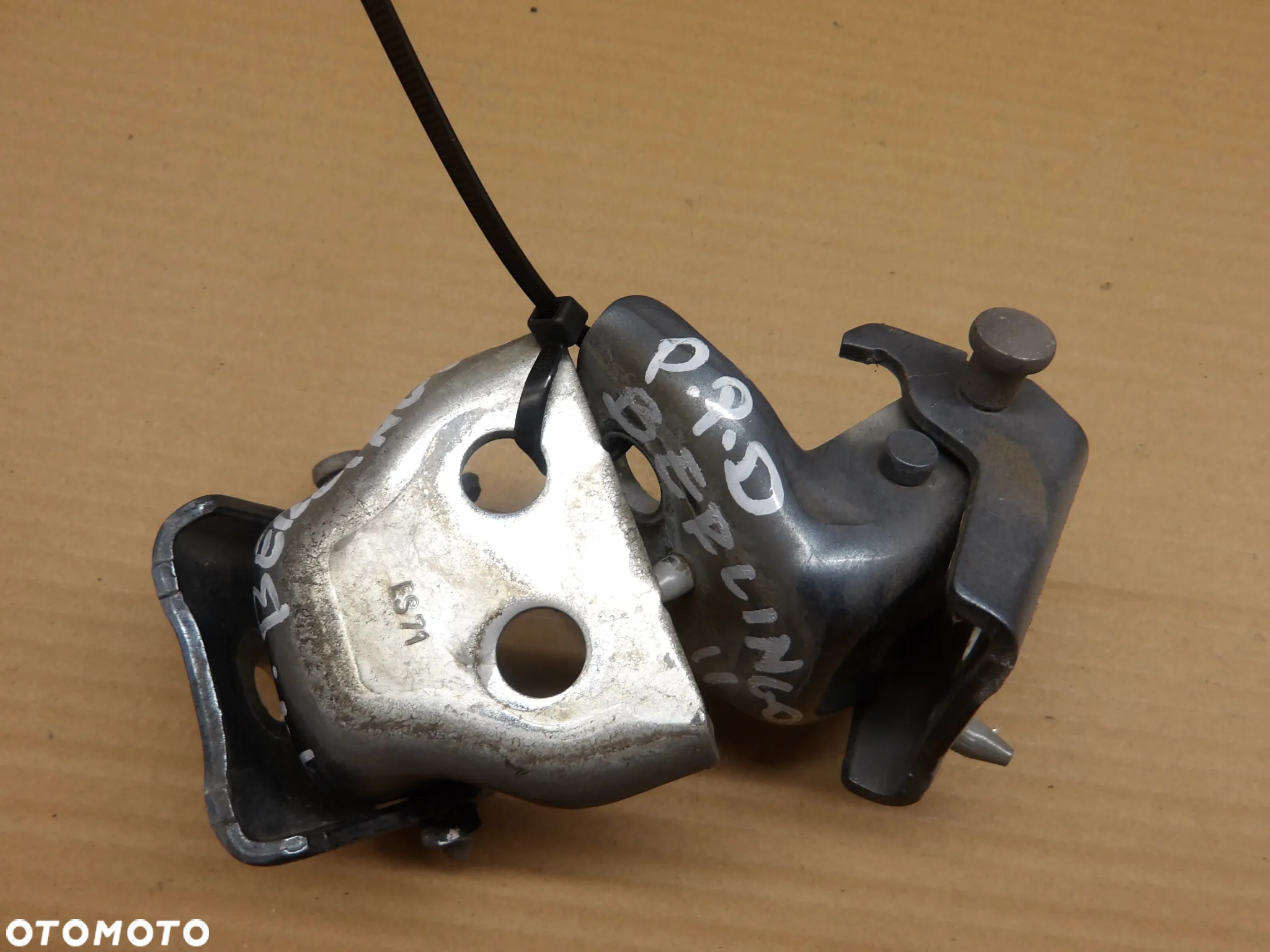 CITROEN BERLINGO II LIFT 12-18 1.6B ZAWIAS DRZWI PRAWY LEWY PRZÓD - 2