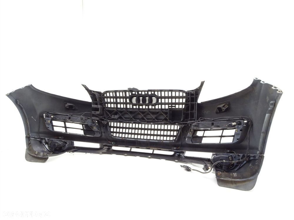 Zderzak przedni przód grill atrapa chrom ly7e 4l0807437 audi q7 4l - 12