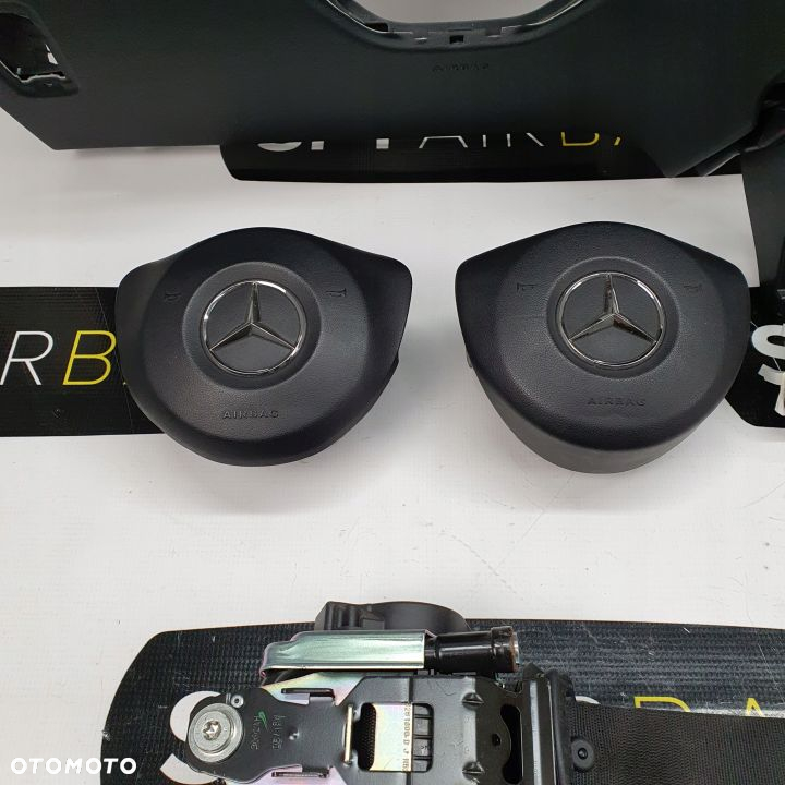 MERCEDES GLC W253 DESKA ROZDZIELCZA KONSOLA KOKPIT PULPIT PODUSZKI AIRBAG AIR BAG PASY KIT SET - 7