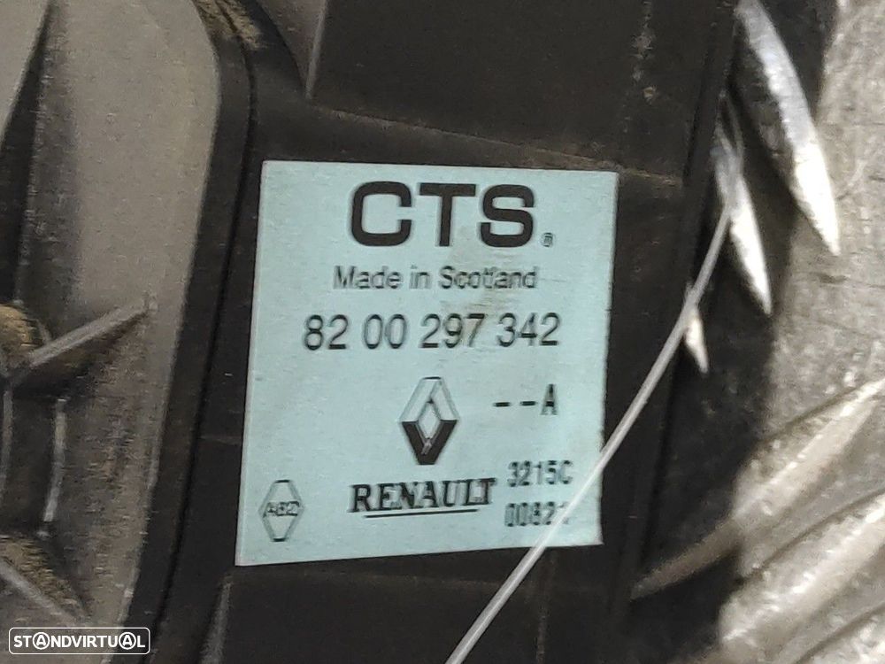 PEDAL ACELERADOR RENAULT CLIO III 2005 -8200297342 - 1