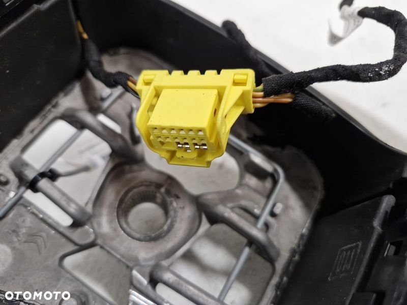 citroen c3 aircross 1 i kierownica multifunkcja skóra skórzana 98118752zd - 8