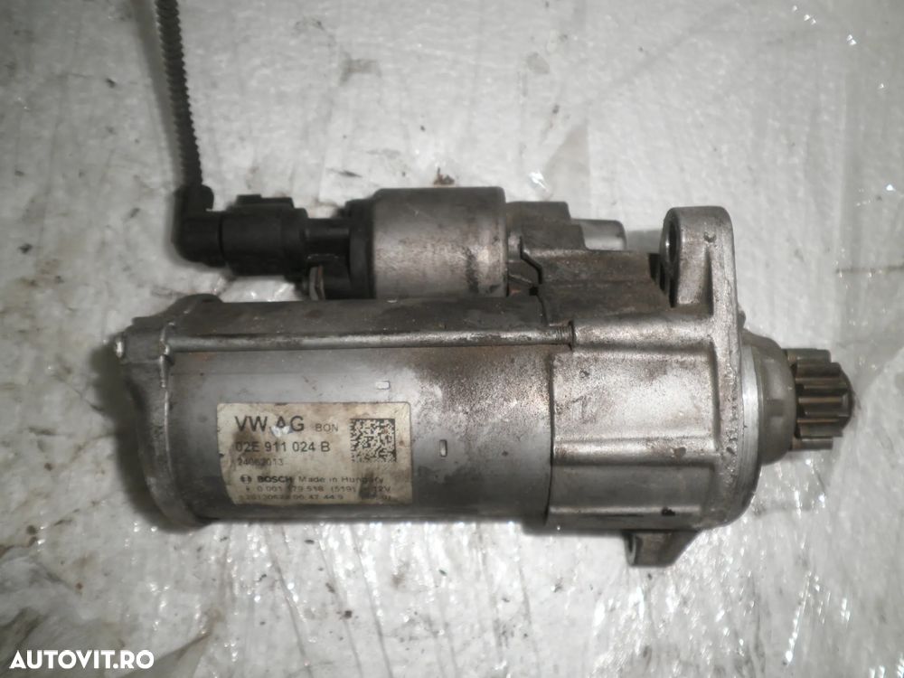 Electromotor Audi S3 8V, A4 B9, VW Golf 7 R , GTI, Seat Leon Cupra, 2.0 TFSI 02E911024B