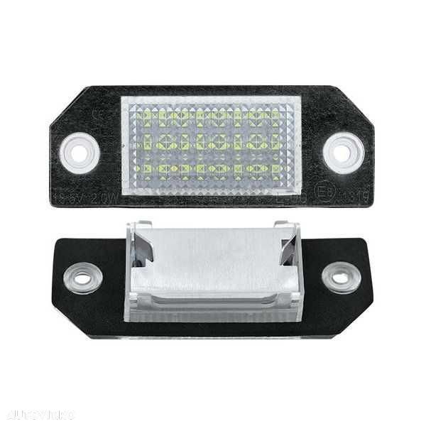 Lampi numar dedicate full led leduri Ford Focus mk2 - 1