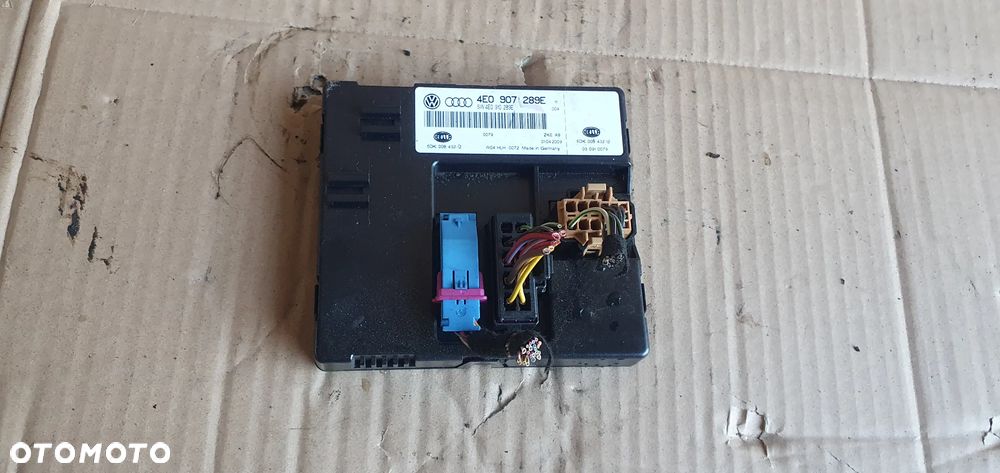 Moduł sterownik komfortu Audi A8 D3 4E0907289E 4E0910289E - 1