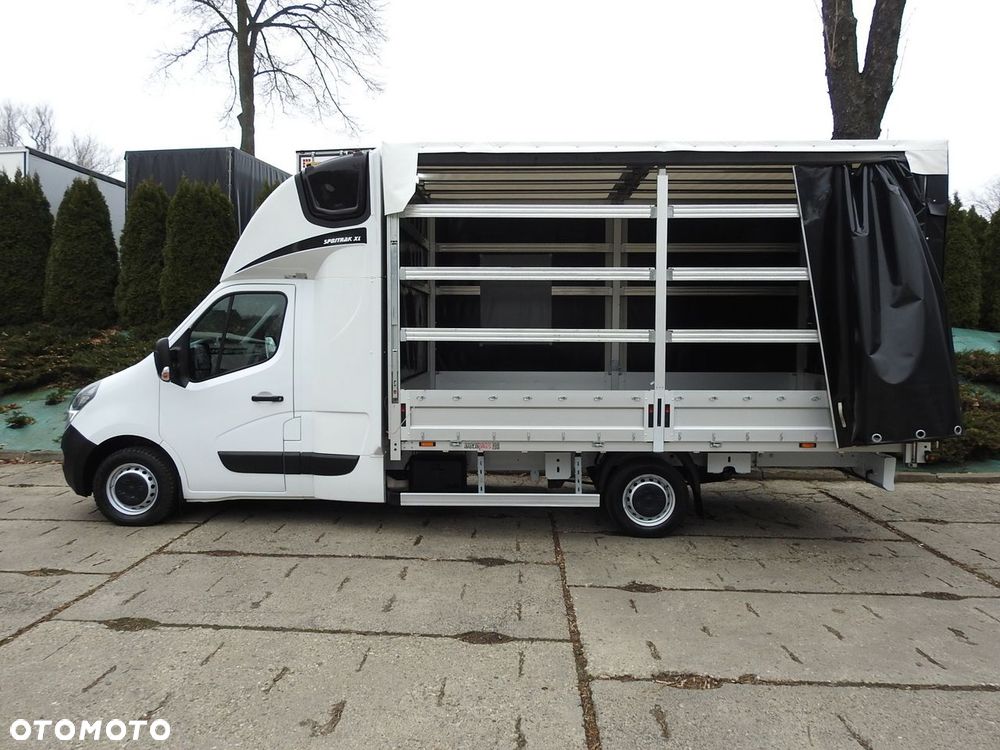 Opel MOVANO PLANDEKA 10 PALET WEBASTO TEMPOMAT NAWIGACJA KLIMATYZACJA LEDY PNEUMATYKA  165KM - 9