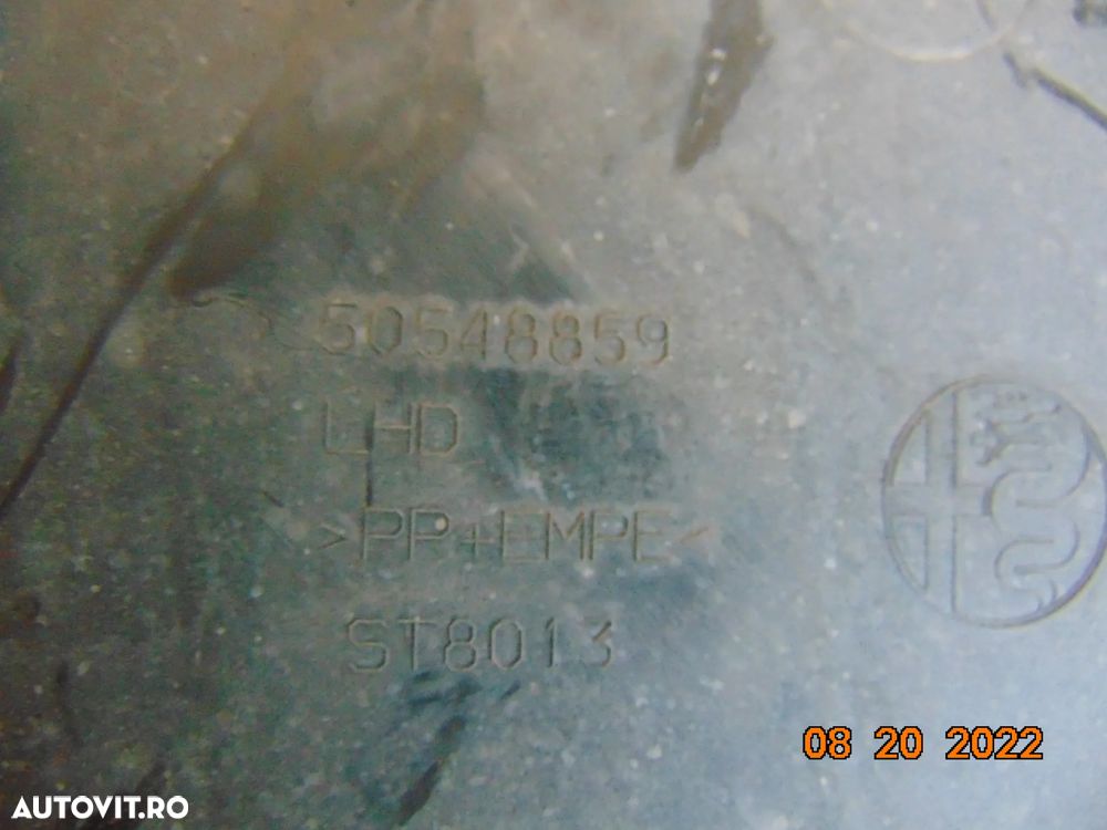 carenaj roata Alfa Romeo Stelvio 2015-2022 carenaje roata fata stanga dreapta dezmembrez - 7