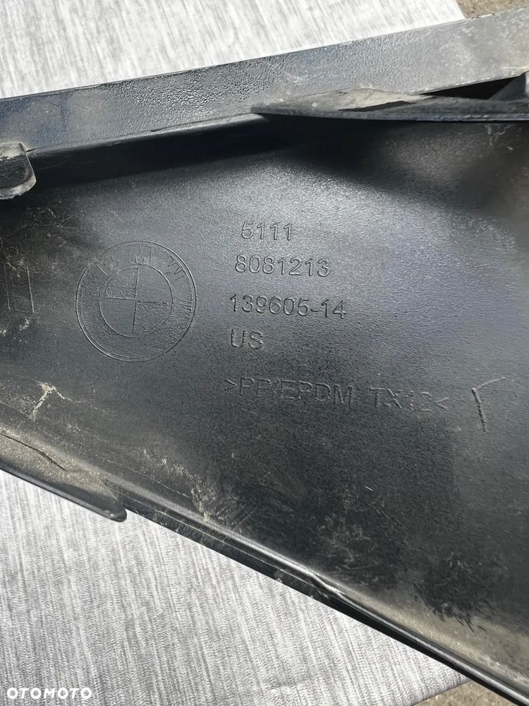 BMW G01 X3 G02 X4 Osłona Wlotu Powietrza Lewy Przód 8081213 - 7
