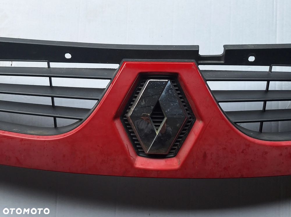 GRILL, ATRAPA -RENAULT MASTER II LIFT 2004-2010 rok / BIAŁY / CZERWONY - 8