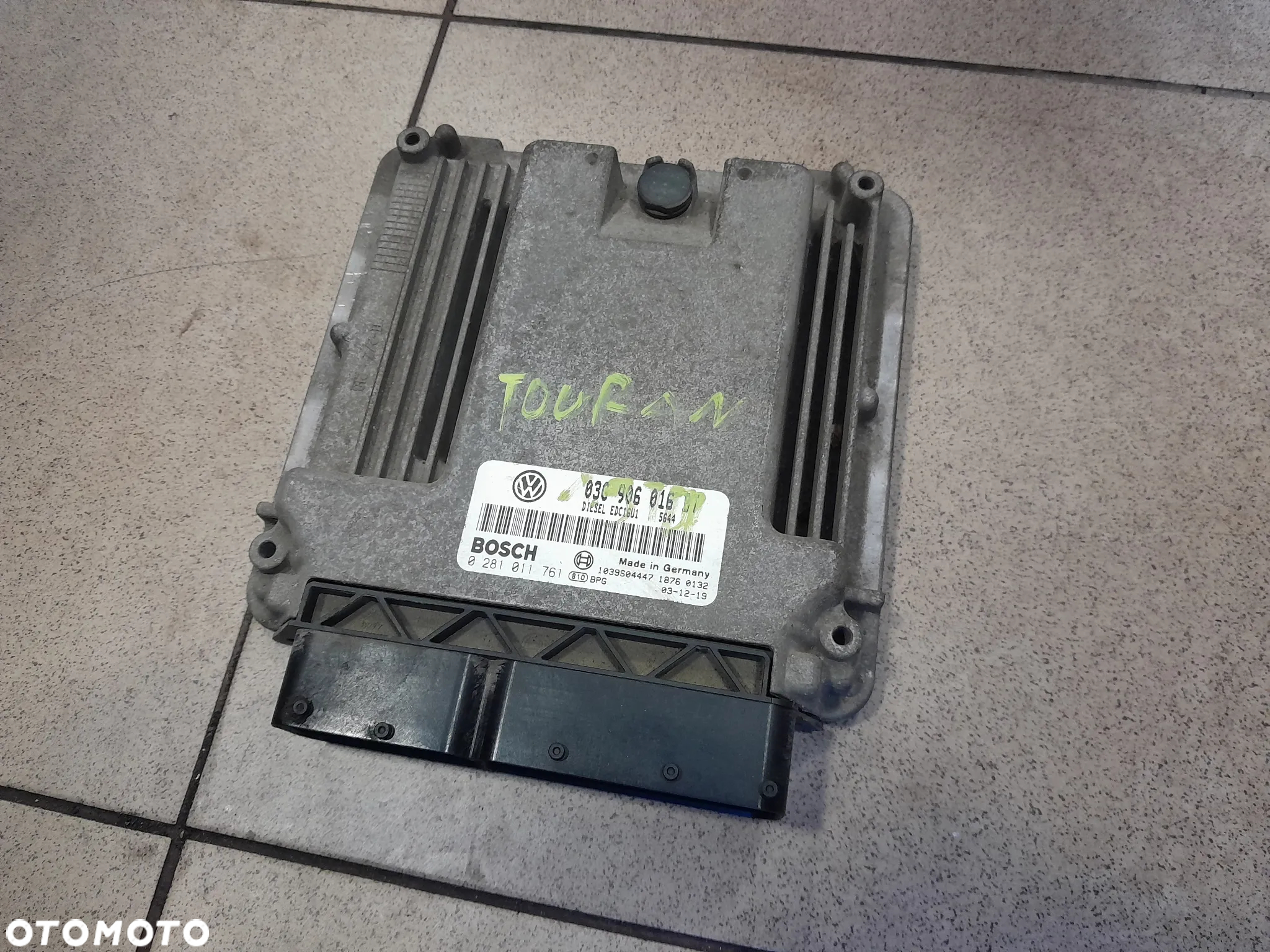Sterownik silnika VW Touran 1.9 TDI 03G906016BT - 4