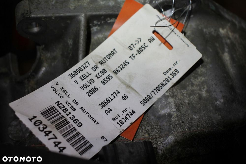 VOLVO XC90 3.2 AWD SKRZYNIA BIEGÓW P30681374 - 9