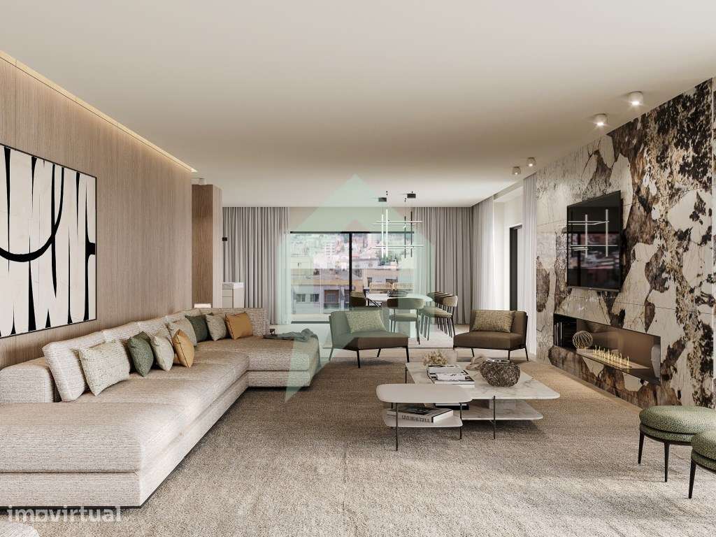 Apartamento T3 em Lux Tower Fraião e Lamaçães, Braga - Grande imagem: 2/31