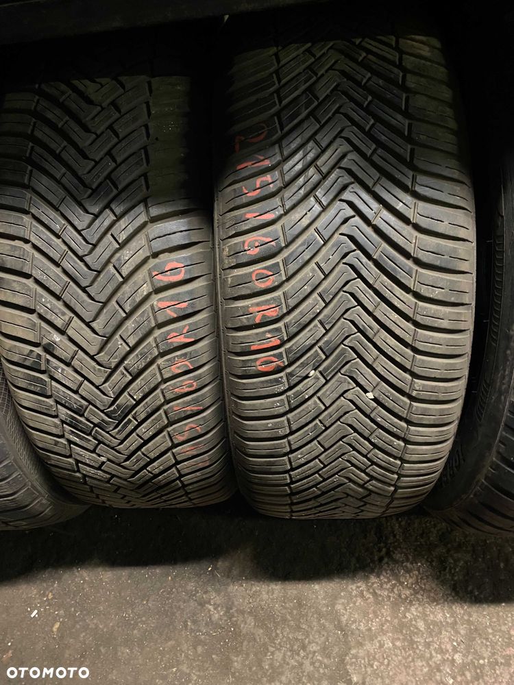 215/60R16 Dwie używane opony całoroczne  Continental - 1