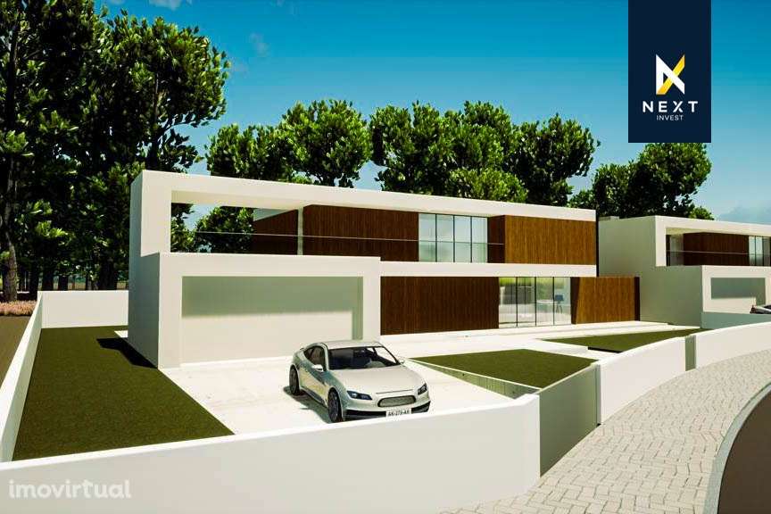 Moradia Bifamiliar T4 de Design Distinto com Terraço Exclusivo e Jardi - Grande imagem: 2/4