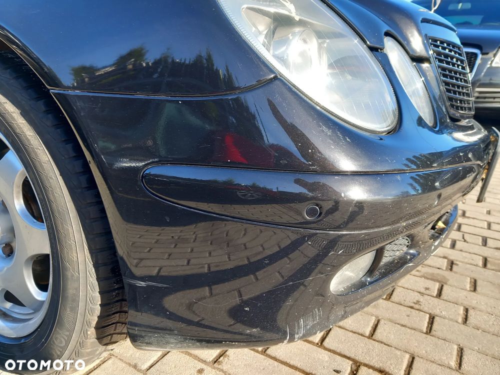 MERCEDES W211 ZDERZAK PRZEDNI PRZÓD PARKTRONIC PDC KOLOR: 359 - 6