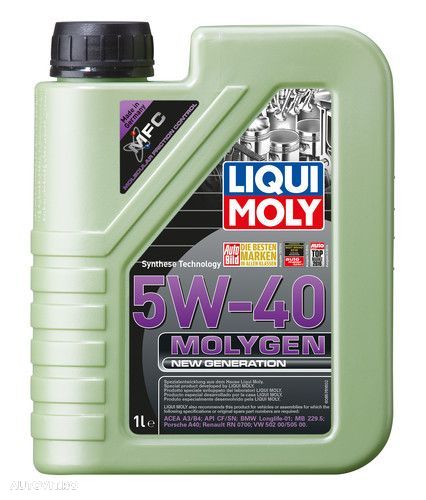Ulei motor Liqui Moly 5W40 Molygen New Generation 1 litru - 1