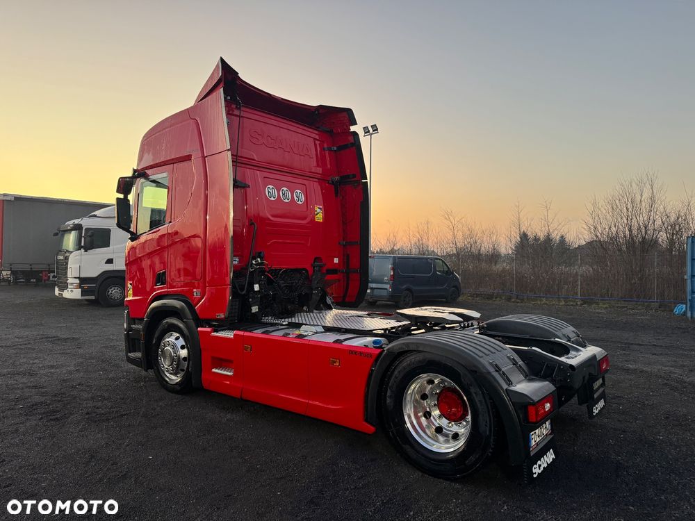 Scania R500 / Automat / Retarder / Full Spoiler / Klima Postojowa / Tył 4 poduszki / z Francji - 11