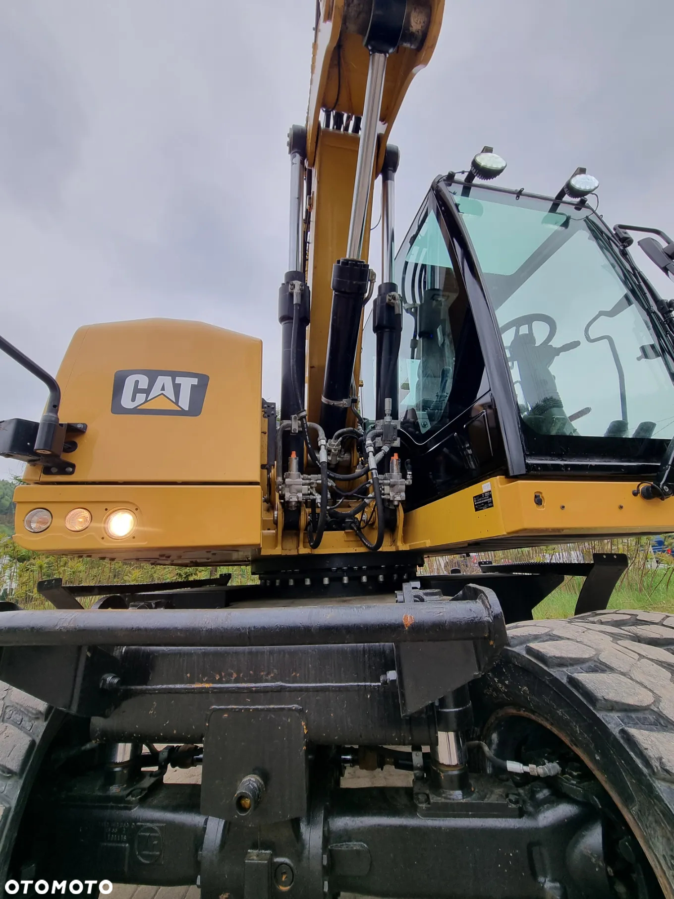 Caterpillar M317F Koparka Gąsienicowa 19 ton z Głowicą Obrotowo-Uchylną Steelwrist X20 Jak Nowa Z Norwegii - 13